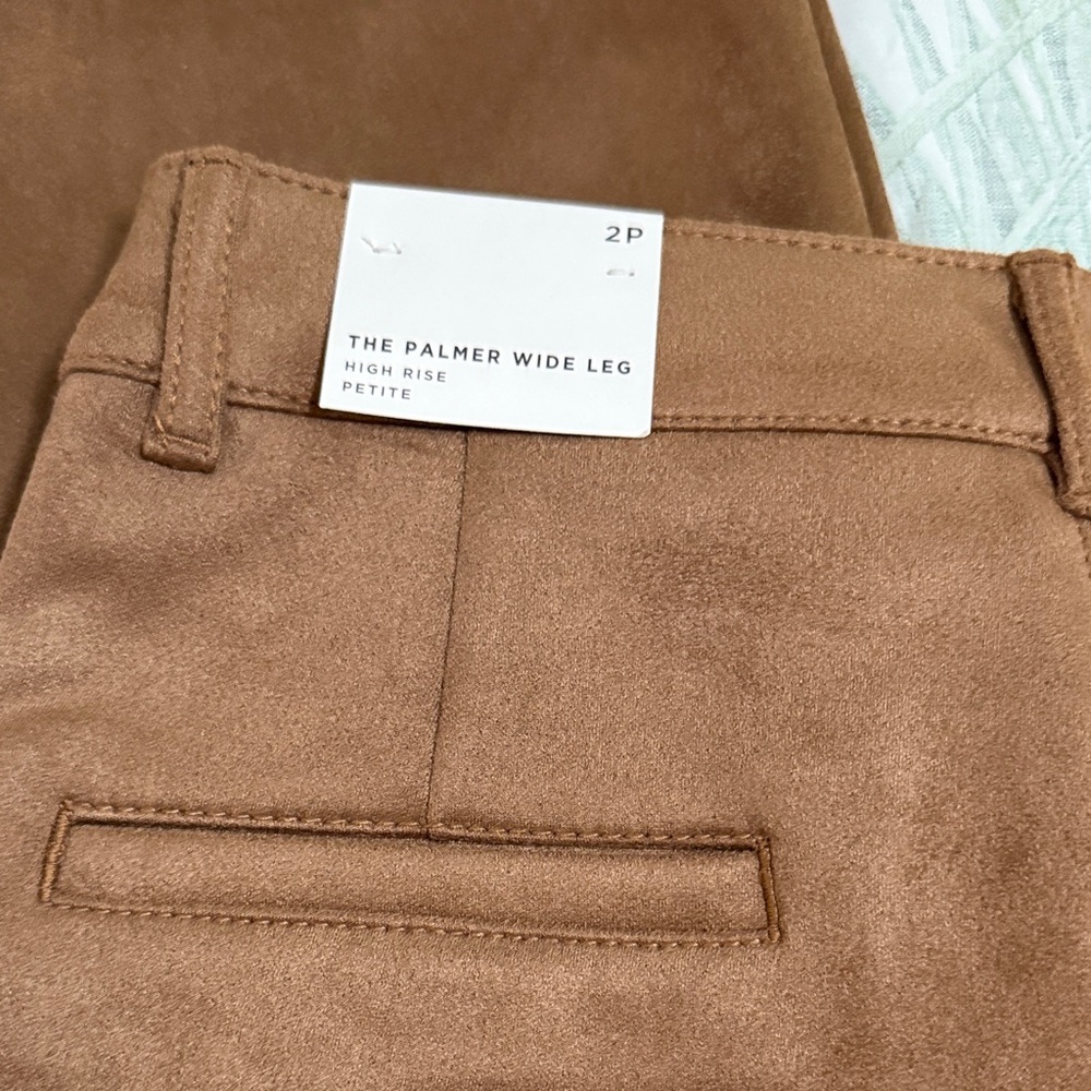 Women’s suede Brown Pants - Picture 4 of 5